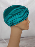 Emerald Velvet Turban