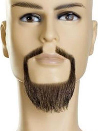  Neo Goatee & Mustache Set (Human Hair), Facial Hair, CMC - CMCWigs