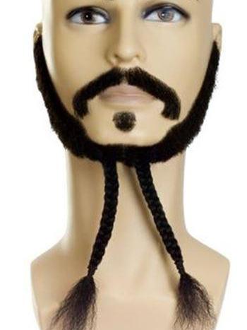  Pirate Beard Set (Human Hair), Facial Hair, CMC - CMCWigs